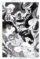 All Star Batman & Robin Issue #10, Page #7 Splash (2008)-Jim Lee Comic Art